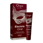 Электрический блеск для губ со вкусом клубники Electric Oral Tingling Lip Gloss "Orgie" 10 мл
