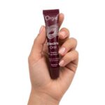 Luciu de buze electric cu aromă de căpșuni Electric Oral Tingling Lip Gloss "Orgie" 10 ml - imagine 3