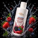 Gel lubrifiant pentru masaj erotic Intim&Massage 2 în 1 Forest Fruits "MyLove" 300 ml - imagine 2