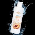Gel lubrifiant pentru masaj erotic Intim&Massage 2 în 1 Peach "MyLove" 300 ml - imagine 3