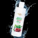Гель-лубрикант для эротического массажа Intim&Massage 2 в 1 Raspberry & Mint "MyLove" 300 мл — изображение 3