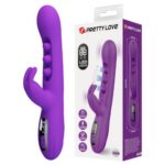 Vibrator reîncărcabil cu afișaj LED Sabien "Pretty Love" - imagine 11