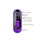 Vibrator reîncărcabil cu afișaj LED Sabien "Pretty Love" - imagine 3
