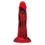 Dildo cu suprafață striată Power Monsters Minotaur - imagine 6