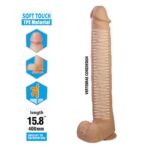 Фаллоимитатор реалистичный  15.8" Realistic Dildo Pat "Pretty Love" — изображение 2
