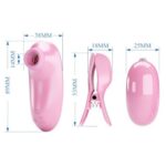 Подарочный эротический набор 3 в 1 Imonie 3 in 1 Nipple Clamp & Bullet Vibrator Set "Pretty Love" — изображение 3