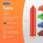 Презервативы ароматизированные цветные Taste Condoms Pasante (в ассортименте) - imagine 2