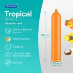 Презервативы ароматизированные цветные Taste Condoms Pasante (в ассортименте) - imagine 3