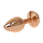 Анальная пробка металлическая Rose Butt plug Small "MyLove Toys" — изображение 3