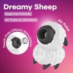 Stimulator clitoridian fără contact cu unde de vid Dreamy Sheep "Satisfyer" - imagine 2