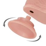 Фаллоимитатор реалистичный с подвижной текстурой 7" Sliding Skin Dong "LoveToy" — изображение 2