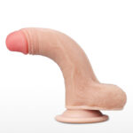 Фаллоимитатор реалистичный с подвижной текстурой 7" Sliding Skin Dong "LoveToy" — изображение 5