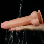 Фаллоимитатор реалистичный с подвижной текстурой 7" Sliding Skin Dong "LoveToy" — изображение 14