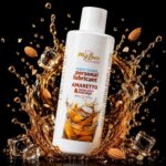 Гель-лубрикант для эротического массажа Intim&Massage 2 в 1 Amaretto "MyLove" 300 мл — изображение 2