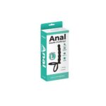 Насадка-страпон с эластичными кольцами для двойного проникновения Black Anal beads — изображение 3