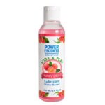 Оральная смазка на водной основе с медово-персиковым вкусом и ароматом Honey Peach Slide & Play "Power Escorts" 200 мл